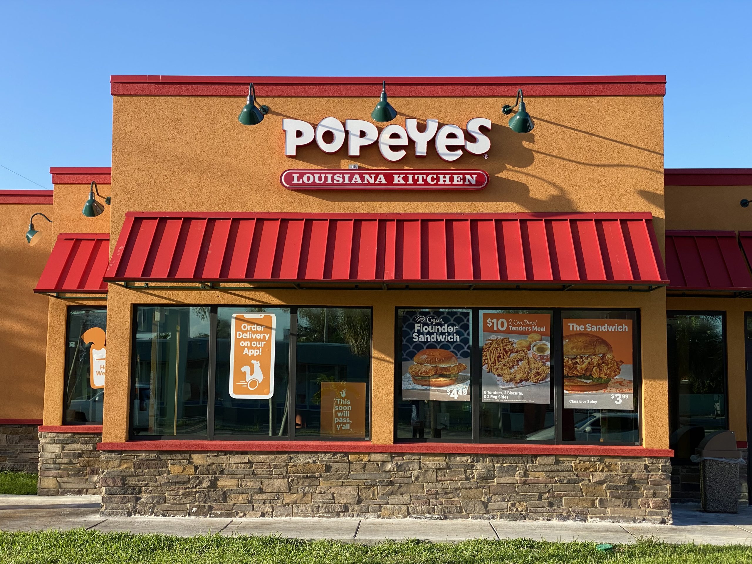 Popeyes 12070,  E. Kings Canyon Rd. EBT Restaurant