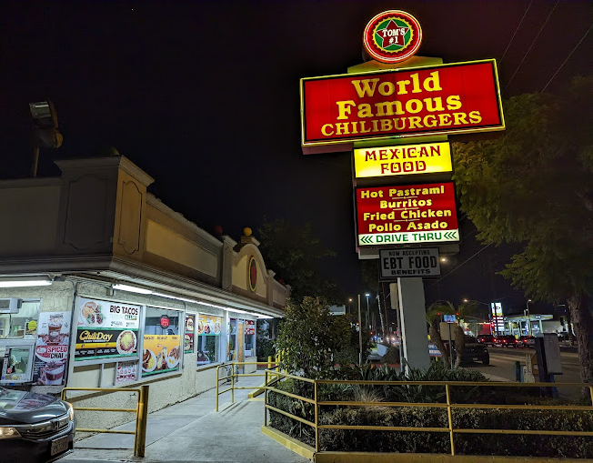 Tom’s Burgers, E Sepulveda Blvd EBT Restaurant Tom’s Burgers, E Sepulveda Blvd EBT Restaurant